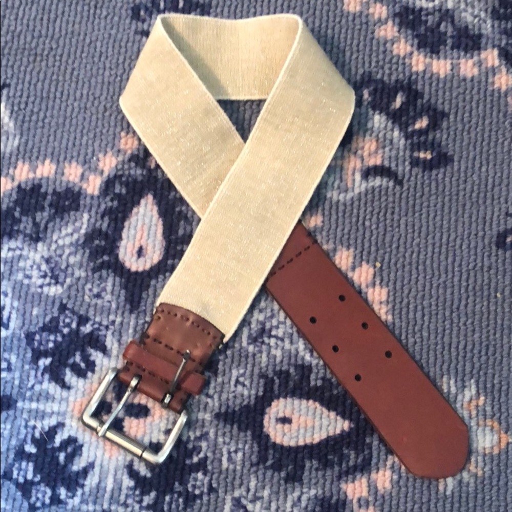 Shimmery belt- elastic so stretches to fit